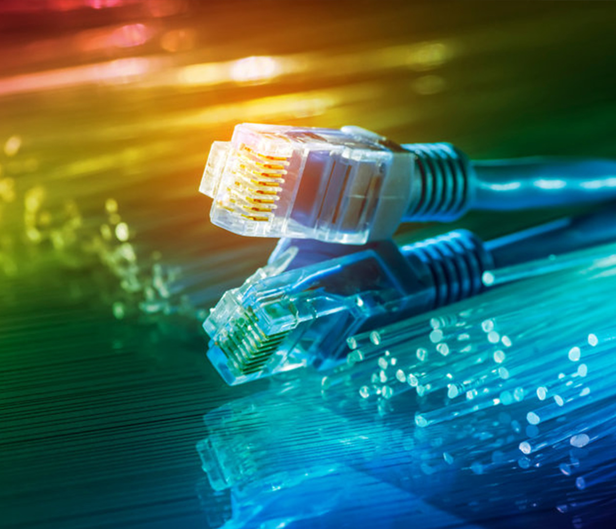 fiber optics cabling