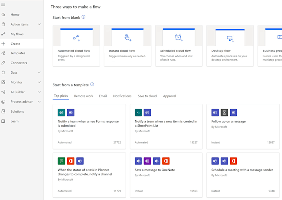 power automate make flow