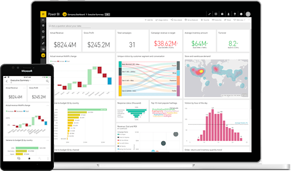 stay connected with power bi services